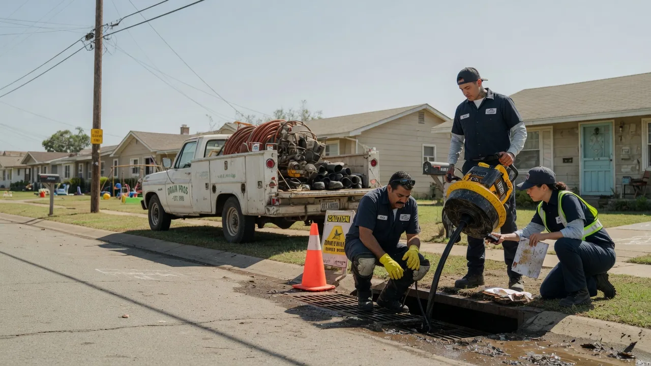 Drain Cleaning in Groesbeck, TX near me